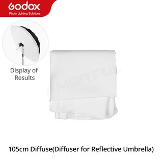 Godox DPU-85T/BS 전문 휴대용 사진 우산 디퓨저 커버 천, [02] DPU-105T, 02 DPU-105T, 1개