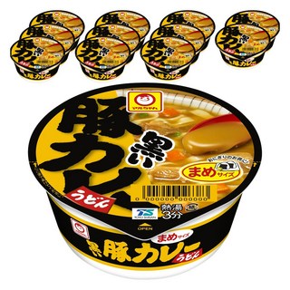Maruchan 黑豬肉咖哩烏龍麵, 12入, 42g