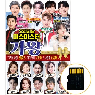 오리지날 미스미스터 가왕 김용빈 손빈아 신승태 SD카드 음반 노래