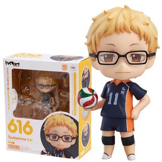 # 616 하이큐!! 츠키시마 케이 애니메이션 피규어 # 605 Kenma Kozume 액션 피규어 Keiji Akaashi/Shoyo Hi