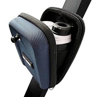 Golf Buddy Rangefinder 마그네틱 케이스 골프 카트 프레임 및 트롤리용 하드 쉘 파우치 퀵 밴드 카라비너 벨트 구멍