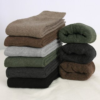 이너피아 진한 겨울 도톰 여자 양말 따뜻한 니트 여성 기모 양말 6켤레