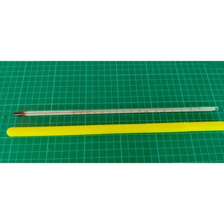 尼歐NIO 溫度計｜酒精溫度計 手工皂工具 蠟燭工具, 1個, 溫度計150度附黃色塑膠套