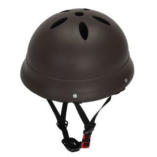 【限時下殺】新品優惠 日系兒童頭盔 自行車頭盔 男女孩2-8歲平衡輪滑安全帽 一體成型頭盔 半盔 自行車安全帽 安全帽, 【咖啡色】鬆緊可調節2-12歲, 1個