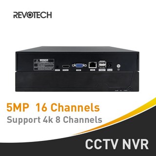 POE 인젝터 IP 카메라용 네트워크 비디오 ONVIF P2P HD 16 8 HDMI CCTV NVR, 1개