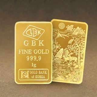 [GBK금거래소]순금 골드바 1g 24k 포나인 999.9 졸업 출산 결혼 경사 선물
