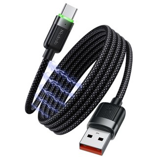麥多多 MCDODO 磁吸充電線 磁吸收納充電線 60W快充, 1個, 【USB 接 TYPE-C】