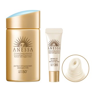 ANESSA SPF35-49 UV (60mL) + UV (5g) 2 (x 1) (아네사) 아네사 퍼펙트 스킨 케어 밀크
