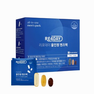 리포데이 올인원 맨즈팩 종합비타민 30개입 1일 1포 한포영양제, 69g, 1개