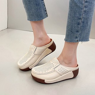 POMTOR 여성샌들 여름샌들 편한샌들 통굽 샌들 3cm