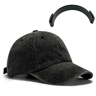 시웬 조절식 빈티지 감성 워시드 볼캡 (솔리드 컬러)