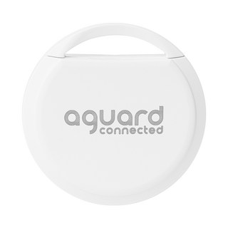아가드커넥티드 애플인증 미아방지 스마트태그 소형 위치추적기 분실방지, 1개, 화이트