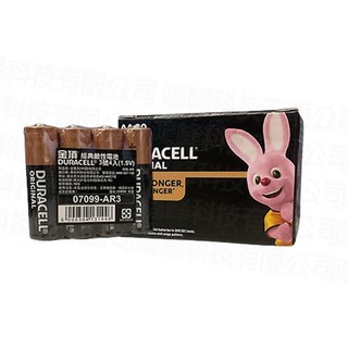 金頂 DURACELL 鹼性電池 AA 3號 (大顆) 長效鹼性電池, 4個裝, 1套
