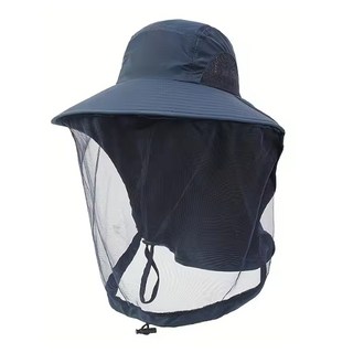 정철물 촘촘하고 시원한 빅사이즈 양봉모자, 네이비