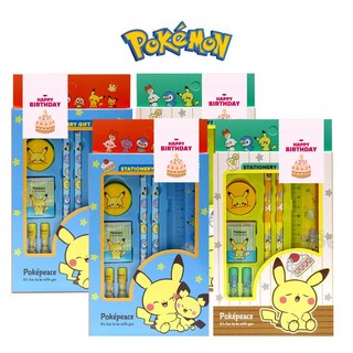 포켓몬스터 문구세트 선물세트 단체선물 4개 스티커포함, 4세트
