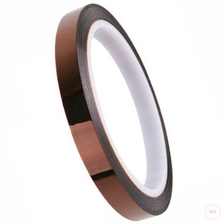 AR 고온 내열 캡톤 테이프 10mm x 33M 고온테이프 KAPTON 회로테이프, 1개