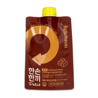 韓國 renewophy 高蛋白奶昔 四種口味可選, 1個, 巧克力