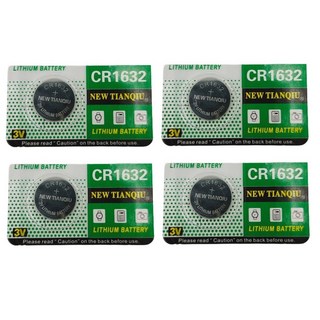 CR1632鈕扣電池 水銀電池 鋰電池 胎外式胎壓傳感器電池, 4顆, 1