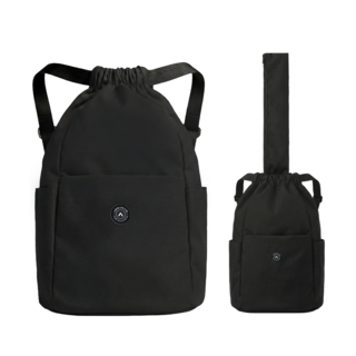 아브라함 파크골프 가방 샤프트커버 백팩, 블랙