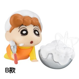 BANDAI 蠟筆小新料理公仔轉蛋 小新/小葵/美冴/小白 全5款, 1個, B款/小葵1J291