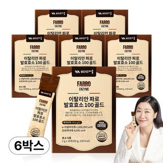 비타민마을 이탈리안 파로 곡물 발효효소 100 골드 30p, 60g, 6개