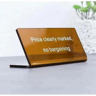 소셜 미디어 사인 인스타그램 웹 사이트 플렉시 유리 광고판 아크릴 간판 플레이트 인쇄, 2. Yellow Tan, 1개