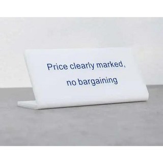 소셜 미디어 사인 인스타그램 웹 사이트 플렉시 유리 광고판 아크릴 간판 플레이트 인쇄, 9. White english, 1개