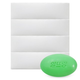 엘지생활건강 알뜨랑비누 그린 130g 목욕비누, 40개입