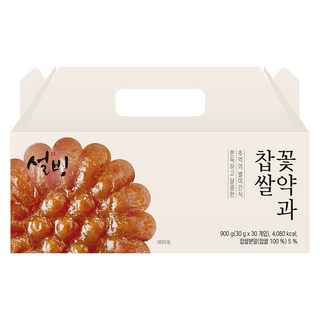 설빙 찹쌀꽃약과 선물세트, 30g, 30개