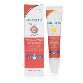 Vanicream 비타민 C 세럼 300ml(1.2액량 온스) 민감한 피부를 위한 일반적인 자극제 없이 제작 밀키 및 경량 브라이트닝 수분 공급 광채 향상 피부과 전문의, Vanicream C 럼 300ml1.2액량 온스 민감