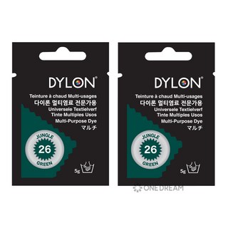 다이론 멀티염료(26) 2개입 정글 그린, 단품, 단품