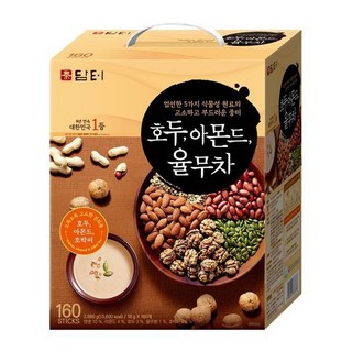 보리보리/담터 호두 아몬드 율무차 160T, 160개