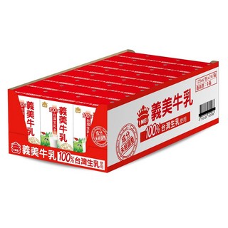 義美保久乳125ML*24瓶, 1箱, 125ml