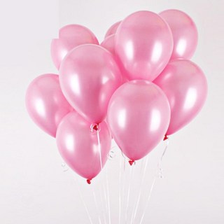 기빙핸즈 펄핑크 풍선100개 헬륨풍선