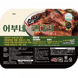 어부네 순살 코다리조림 330g, 2개