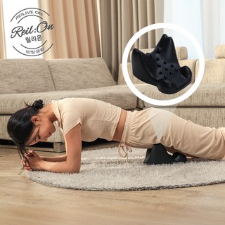 온빛 장요근 마사지 기구 스트레칭 ReilON, 1개, 블랙