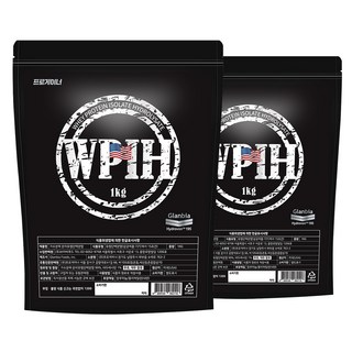 프로게이너 WPIH 무맛 가수분해 분리유청단백질 단백질파우더, 2개, 1kg