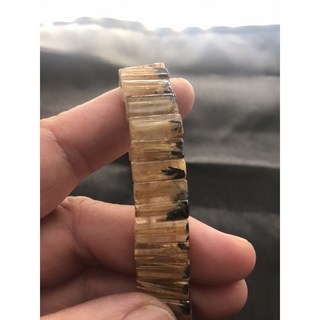 JOSEPH藝品 鈦晶手排 15mm 38.8克 手圍18 清透粗絲