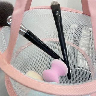 메쉬 건조망 퍼프 브러시 건조 [평점상위], 상세페이지 참조, 그레이