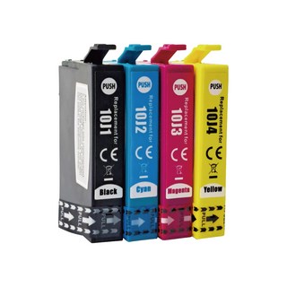 Epson 全新副廠加大容量墨水匣 T10J 10J WF-2930 XP-2200 台灣嚴選, 一套4色入, 1個