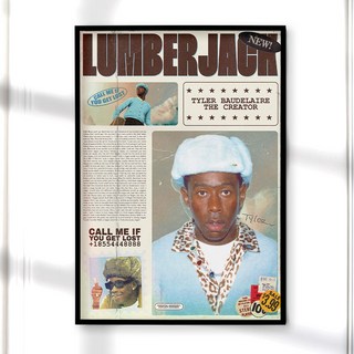 포스터월드 인테리어 포스터 빈티지 액자 감성 거실 현관 그림 더 타일러 크리에이터 TY 19, A2 사이즈(420x594mm), A2포스터만 구매