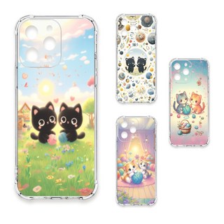 24H快速出貨 TRON 三星 A52/52s 貓咪與毛線球系列 四角防摔 軟殼 手機殼