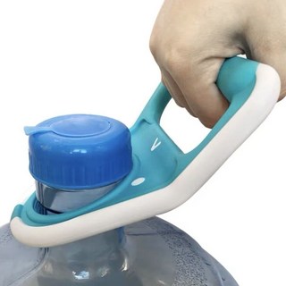 提水神器 桶裝水提桶器，省力手提設計，家用廚房加厚專用，輕鬆提水不費力, 新品防滑加厚白綠,提水神器, 1個