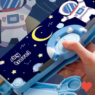 필통 디자인 학용품 수납 멀티 변신 문구 답례품, 03.큐티소녀, 본상품선택