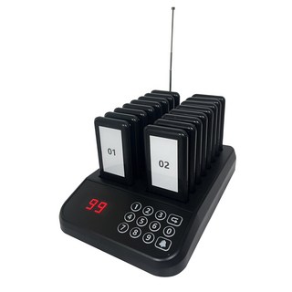 震動號碼牌取餐機-1主機對16號碼牌, 1個