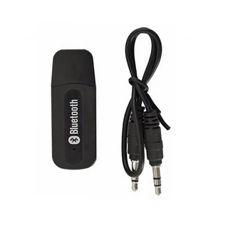3.5mm 잭 Bluetooth 호환 오디오 수신기 스마트 폰용 스테레오 AUX RCA USB 무선 음악 어댑터, 01 Black