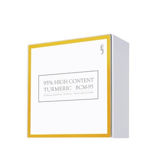 【FJ豐傑生醫】高效能薑黃BCM-95(滋補強身x病後補養x降火氣), 1個, 30顆/盒