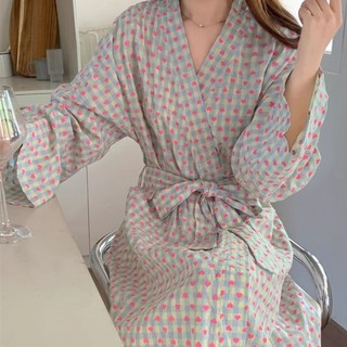 블랑커브 러블리 로브 가운