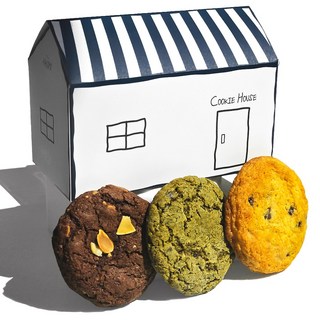 [맞춤 스티커제작] [수제 쿠키 답례품] 단체 선물 세트 디저트 간식 답례 결혼 결혼식 조문 돌잔치 교회, 10세트, 단일