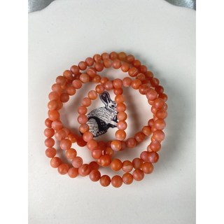 мσσи_нασ ᙏ̤̫͚ 瑪瑙南紅手串 6mm 三圈/赤玉/質地細膩油潤 磨砂款